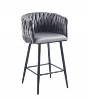 hoker h7-fx velvet szary (stelaż czarny)