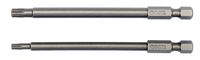 bit, grot długi torx secur 2 szt.t15*100mm t27*100mm - yt-0491