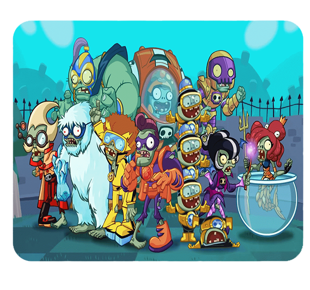 Podkładka pod myszkę Plants vs Zombie zdjęcie 1