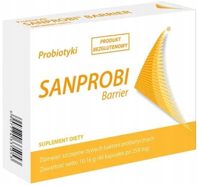 SANPROBI Barrier probiotyk 40 kapsułek zdjęcie 4