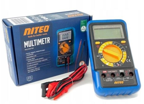 Multimetr ręczny RETOO miernik cyfrowy multimetr LCD zdjęcie 13