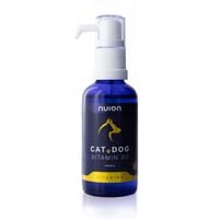 Puromedica NUION CAT&DOG Witamina D3 krople płyn dla zwierząt kot pies 50ml