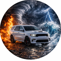 Opłatek na tort Dodge Challenger Viper Ram Charger Durango Auto Samochód