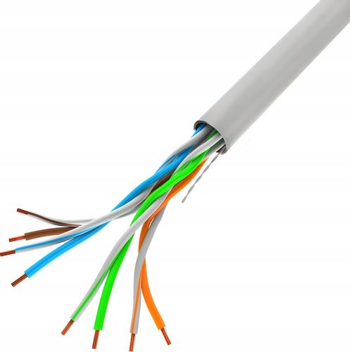 KABEL PRZEWÓD SIECIOWY LAN SKRĘTKA RJ45 UTP KAT.5E CAT.5E 50M LANBERG na Arena.pl