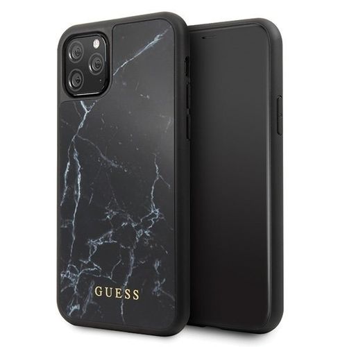 Etui Case GUESS HARD CASE MARBLE IPHONE 11 PRO CZARNY na Arena.pl