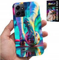 ETUI DO XIAOMI NOTE 12 4G - PIŁKA NOŻNA FOOTBALL PIŁKARZE + SZKŁO