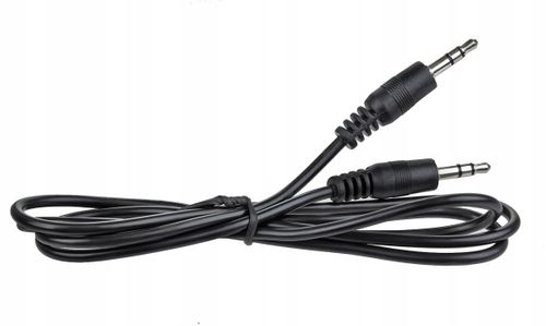 Kabel audio AUX Mini Jack 3,5mm Adapter MP3 1m na Arena.pl