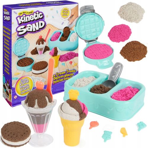 KINETIC SAND LODOWE PRZYSMAKI LODZIARNIA PACHNĄCY 3 KOLORY ZAPACHOWE na Arena.pl