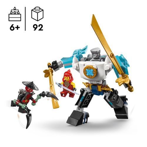 Zestaw LEGO Ninjago 71827 Mech w zbroi bojowej Zane'a na Arena.pl