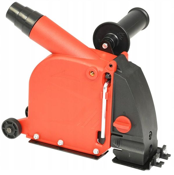 OSŁONA PRZECIWPYŁOWA DO SZLIFIERKI BRUZDOWNICA 125mm + TARCZE zdjęcie 4