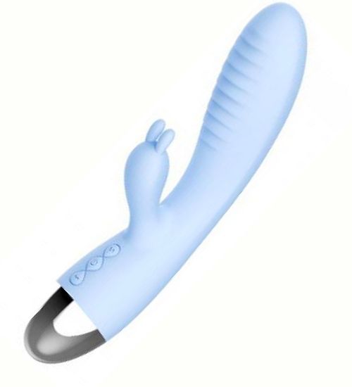 Pastelowy wibrator króliczek zdjęcie 2