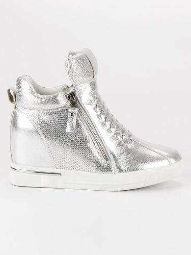 SREBRNE SNEAKERSY Rozmiar - 36 na Arena.pl