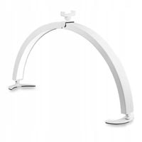 Lampa kosmetyczna biurkowa Clavier Moonlit Fold 30 W biały
