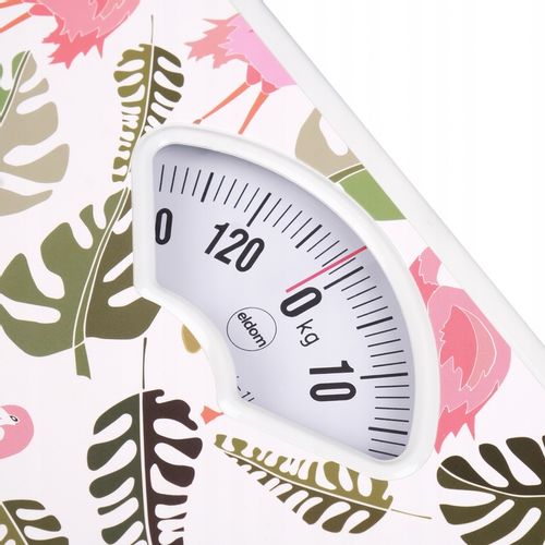 MECHANICZNA WAGA ŁAZIENKOWA ELDOM BR2019 FLAMINGI do 130 kg na Arena.pl