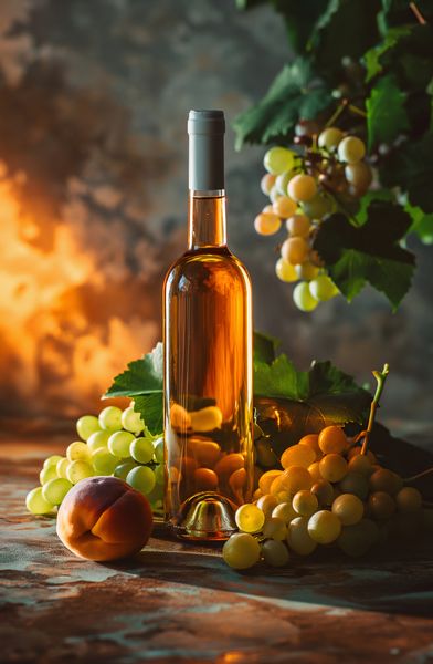 Plakat 53x81cm Bursztynowe Wino zdjęcie 1