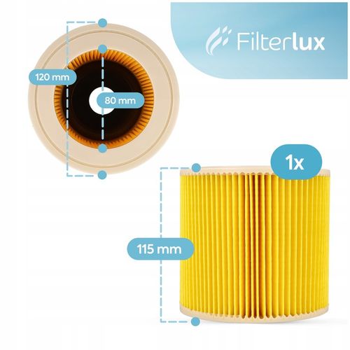 8x Worki filtr do Karcher WD3 WD2 SE4001 KFI 357 V15 V17 V19 na Arena.pl