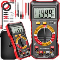 Multimetr ręczny Aneng AUTOZAKRES WOLTOMIERZ APEROMIERZ PRZEWODY ZESTAW 6