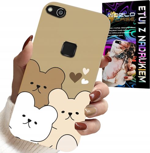 ETUI DO HUAWEI P10 LITE - MIŚ, MISIE WZORY DLA NAJMŁODSZYCH DZIECI na Arena.pl