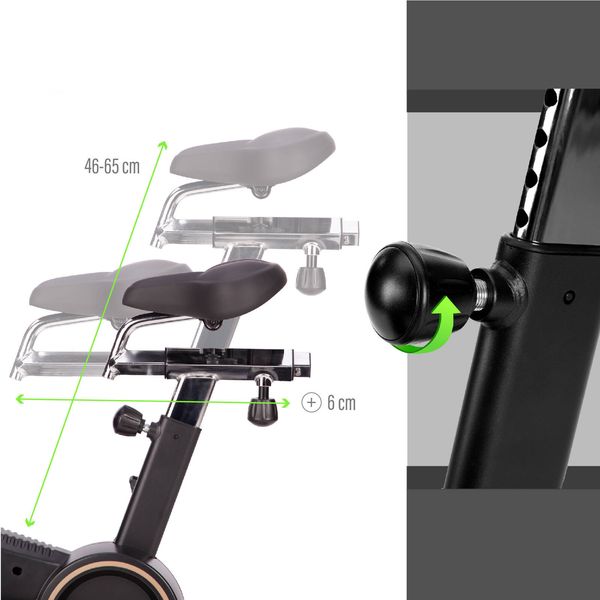 Rower powietrzny Semi HMS MP5458 zdjęcie 5