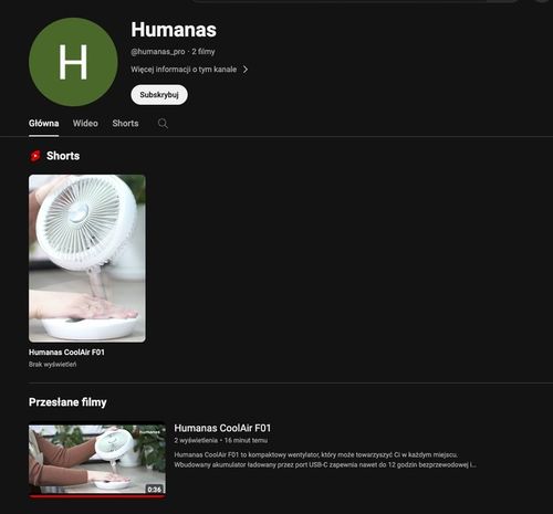 Wentylator akumulatorowy 15h 4 tryby CoolAir F01 na Arena.pl