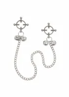 calexotics 4 point nipple press z dzwoneczkami - regulowany system