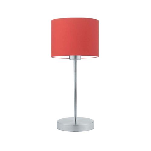 Srebrna lampka nocna z abażurem NICEA na Arena.pl