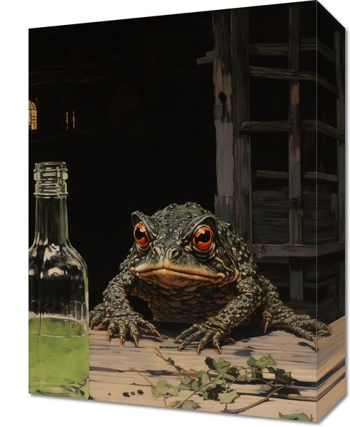 Obraz 30x40cm Oczekiwanie w Półmroku zdjęcie 1