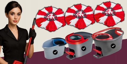 6x WKŁAD DO MOPA OBROTOWEGO VILEDA TURBO ZAPAS KOŃCÓWKA NOWY MEGA CHŁONNY na Arena.pl