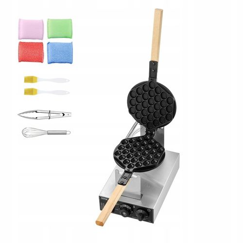 Komercyjna gofrownica bąbelkowa Egg Pancake Baker Machine 1400W na Arena.pl