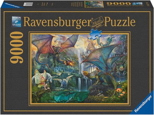 Puzzle 9000 Elementów Smok na Arena.pl