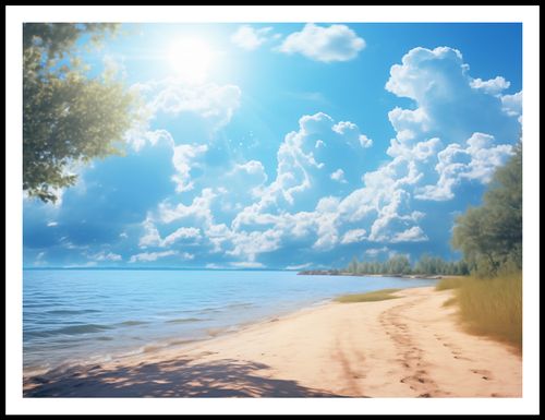 Plakat 100x75cm Letni Dzień na Arena.pl