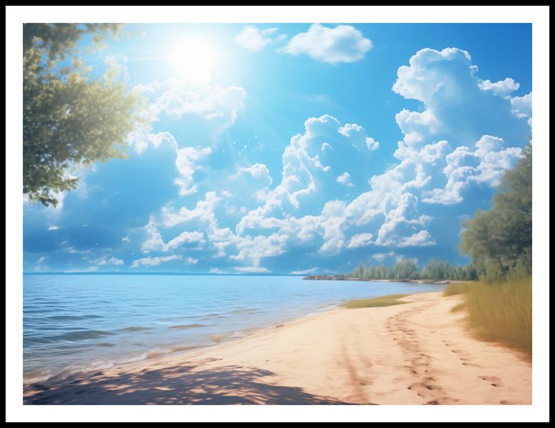Plakat 100x75cm Letni Dzień zdjęcie 3