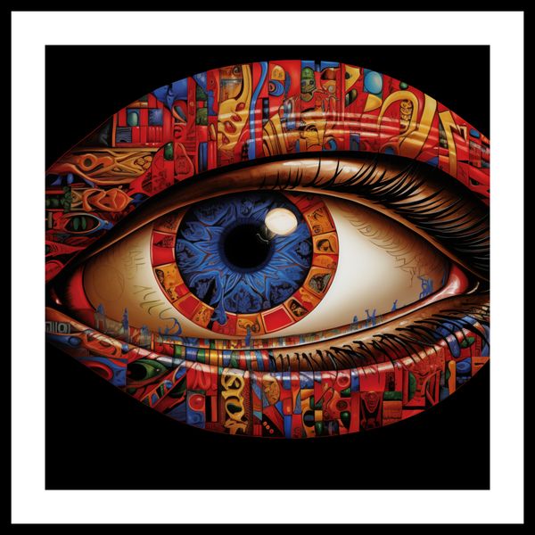 Plakat 60x60cm W Oku Obserwatora zdjęcie 3