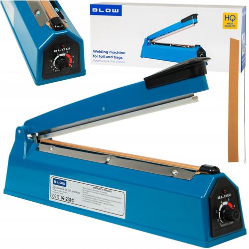 ZGRZEWARKA DO FOLII PAKOWANIA PAKOWARKA RĘCZNA REGULACJA CZASU 400W na Arena.pl