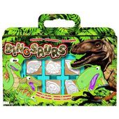 MULTIPRINT Pieczatki Dinozaury, walizka 7220