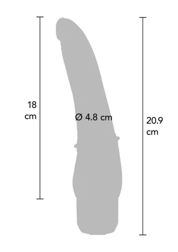 Classic Smooth Vibrator Light skin tone na Arena.pl