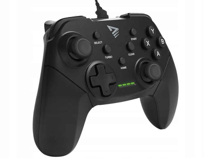 KONTROLER GAMEPAD PAD DO PC PS3 SAVIO RAGE PRZEWODOWY USB 2.0 1,8M WIBRACJE zdjęcie 5