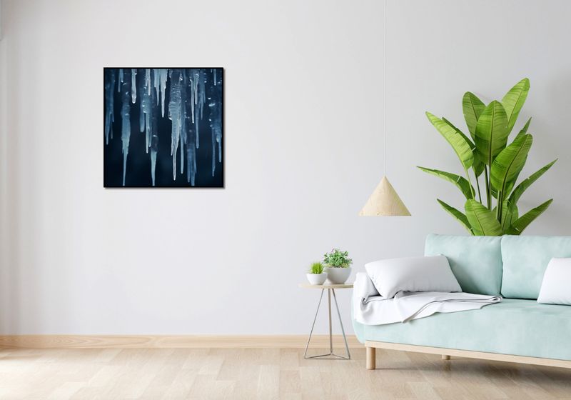 Plakat 70x70cm Zimowy Szept zdjęcie 4