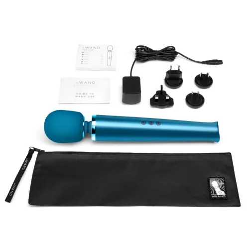 le wand massager pacific blue - bezprzewodowy masażer, 20 programow na Arena.pl