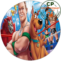 Opłatek na tort - Scoobie Doo