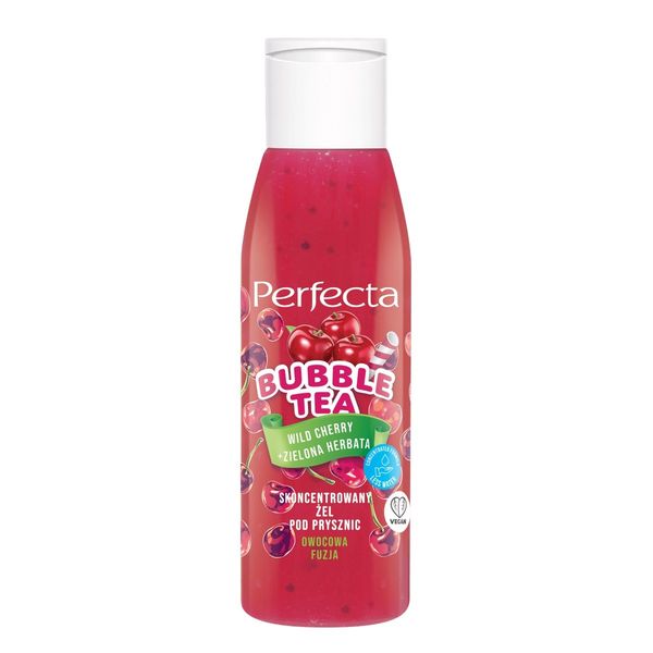 PERFECTA Bubble Tea Żel pod prysznic Wild Cherry Mini zdjęcie 1