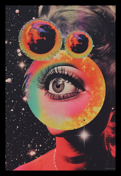 Plakat 20x30cm Oko w Kosmosie zdjęcie 2
