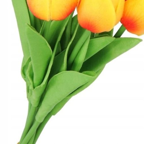 TULIPANY BUKIET TULIPANÓW GUMOWANE GUMOWE SILIKONOWE JAK ŻYWE na Arena.pl