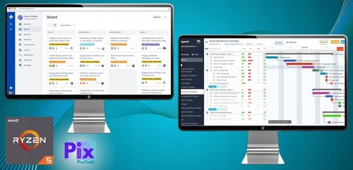 Pix ProTask Komputer Ryzen 5 32GB DDR4 1000GB NVMe Windows 11 Mocny Wydajny na Arena.pl