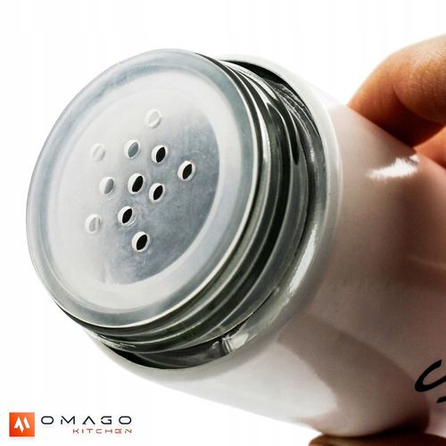 SOLNICZKA I PIEPRZNICZKA ZESTAW 2x150ml POJEMNIK NA SÓL PIEPRZ KOMPLET na Arena.pl