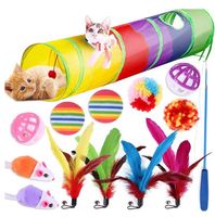 14-częściowa interaktywna zabawka dla kotów