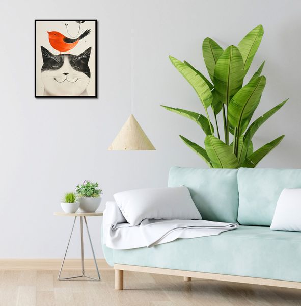 Plakat 40x50cm Pyzaty Przyjaciel zdjęcie 4