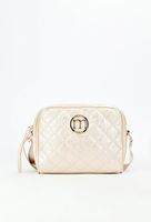 Monnari - torebka listonoszka raportówka pikowana perłowy róż BAG1200-M26