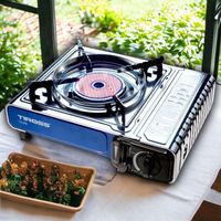 KUCHENKA TURYSTYCZNA GAZOWA CERAMICZNA TIROSS TS 266 PRZENOŚNA