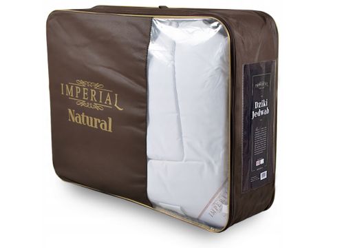 Kołdra Jedwabna 140X200 Imperial Dziki Jedwab Premium Naturalna Całoroczna na Arena.pl